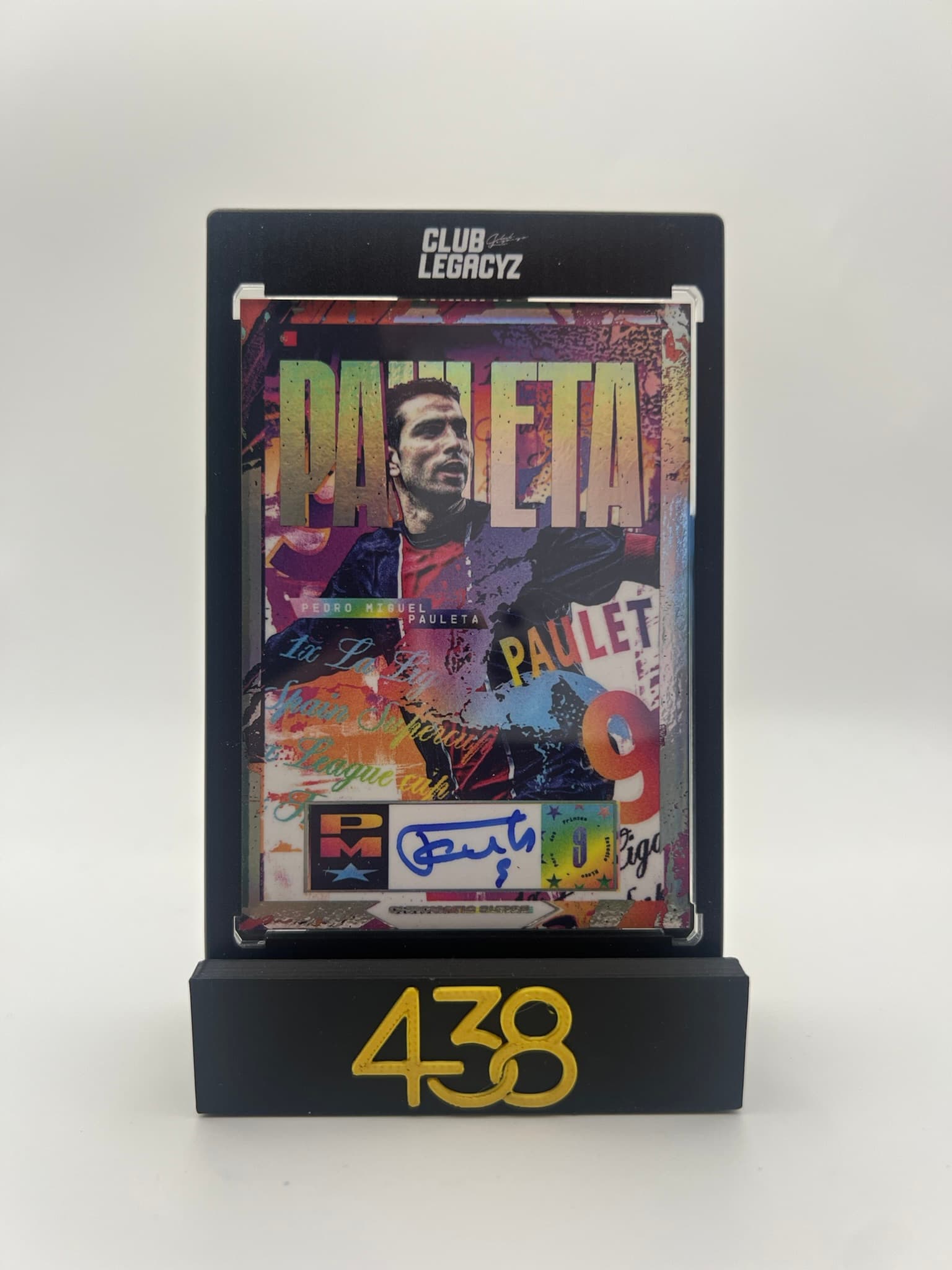 Pauleta Chromatic Surge On Card Autograph 08/10