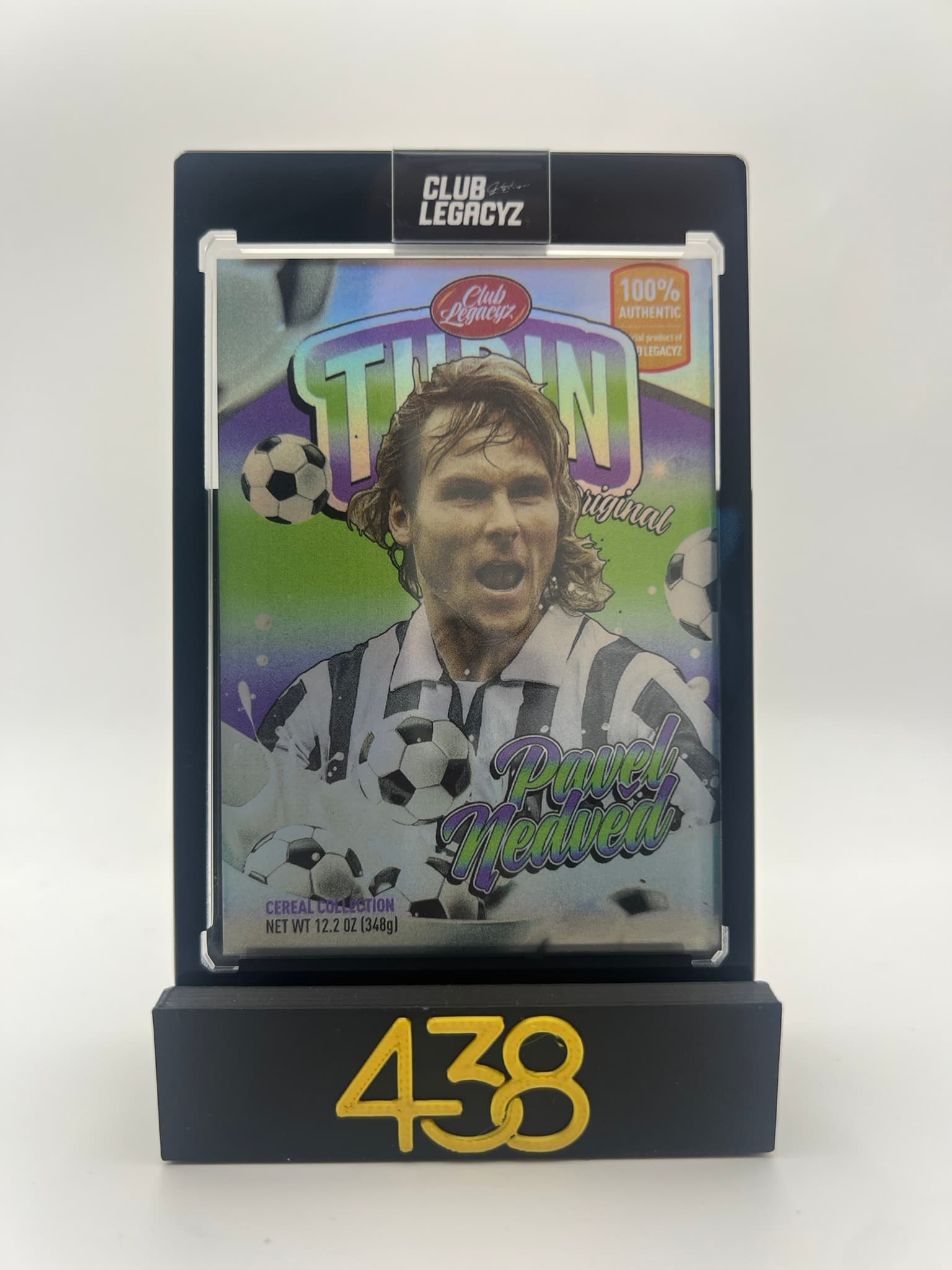 Pavel Nedved Cereal Box Slav Snack 08/10