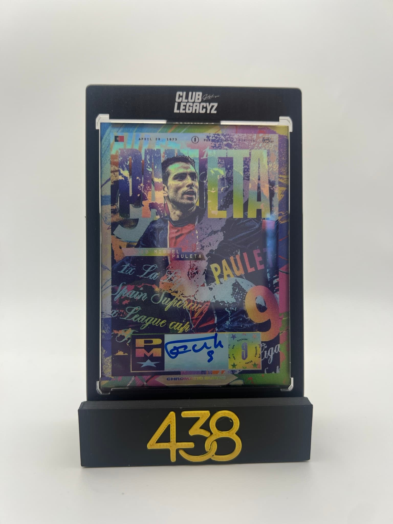Pauleta Chromatic Surge On Card Autograph 65/100
