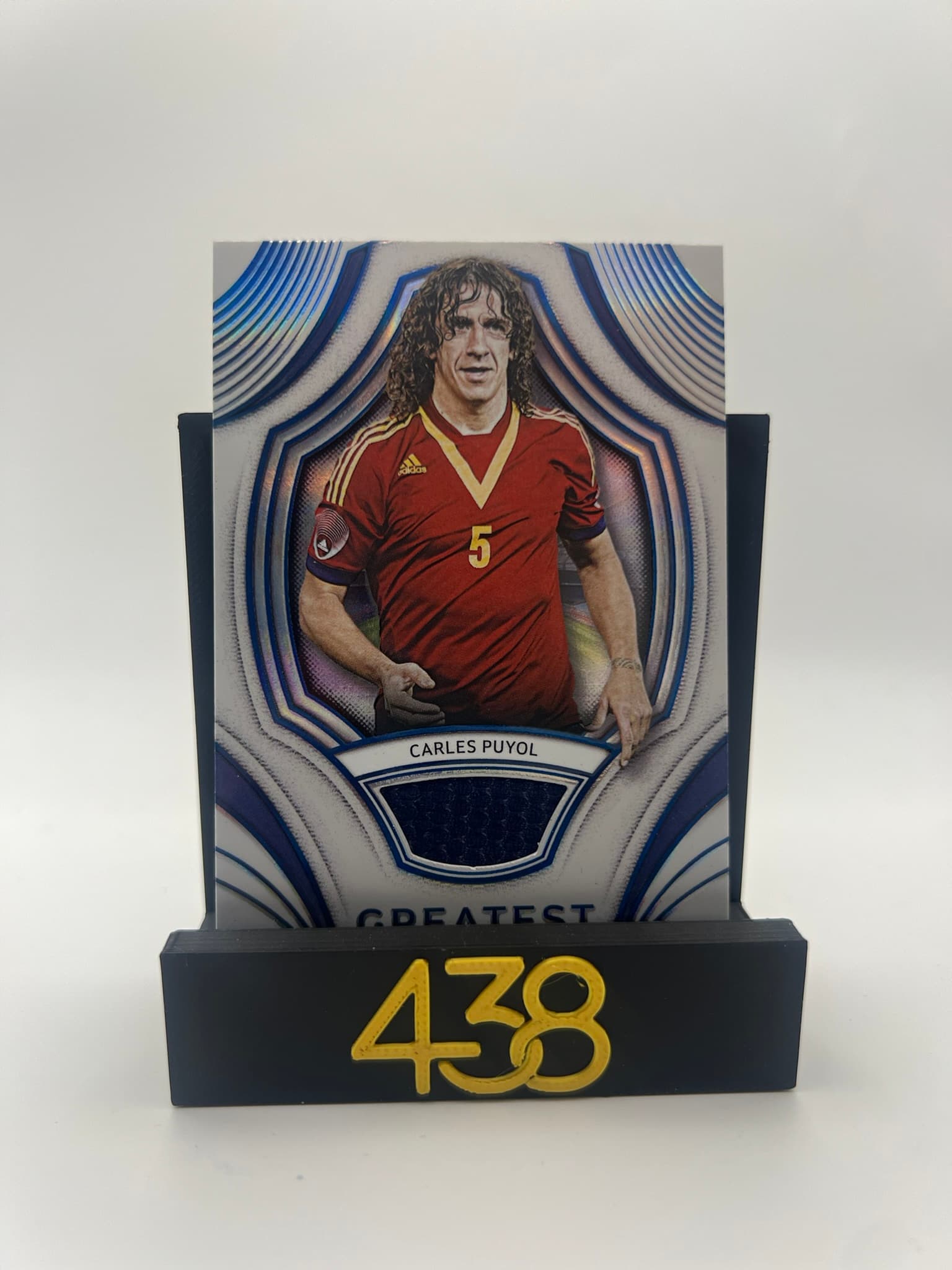 Carles Puyol 02/09 Greatest Game Worn Patch