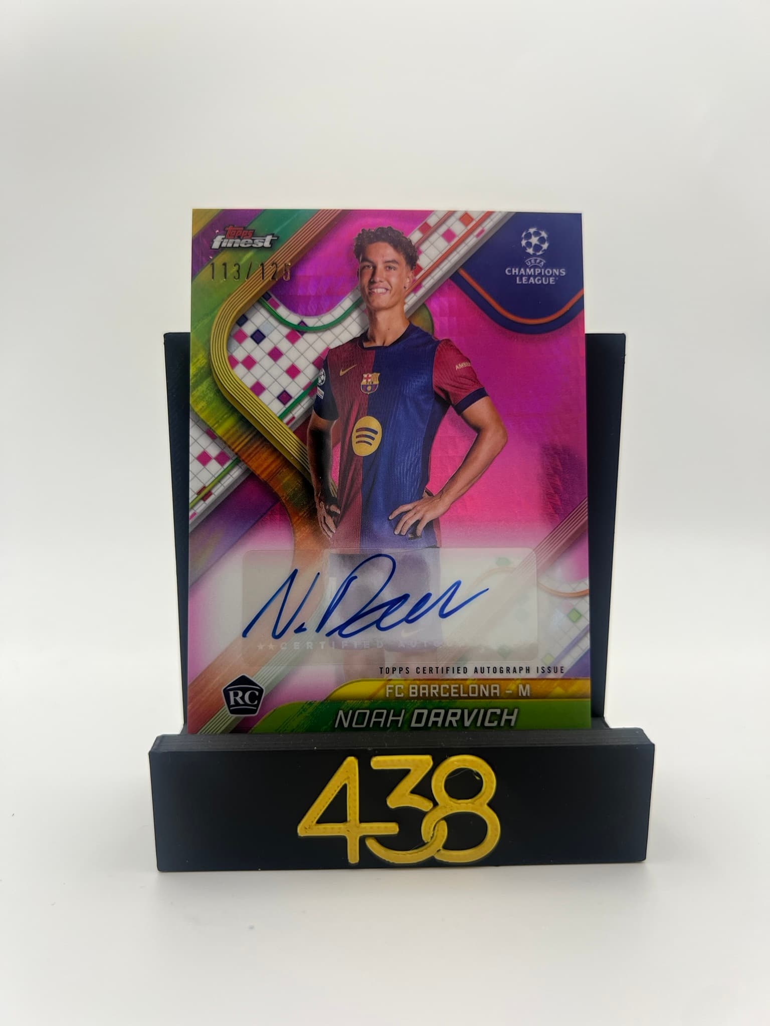 Noah Darvich Pink Autograph 113/125