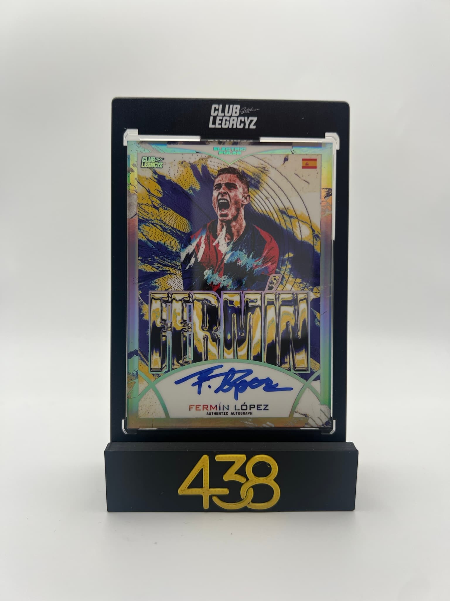 Club Legacyz Icons 2 - Fermin Lopez Electric Pulse On Card Autograph 02/20