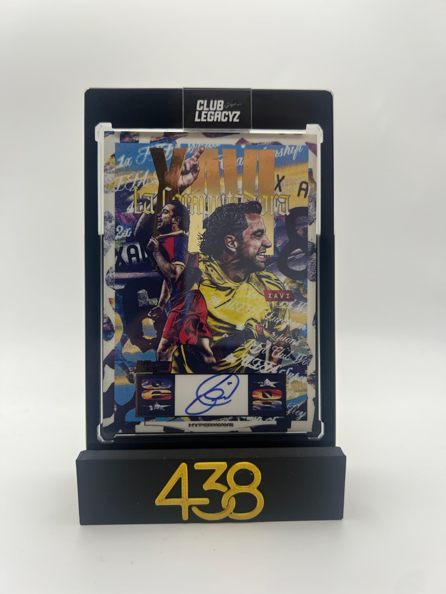 Club Legacyz Icons 2 - Xavi Hyperwave On Card Autograph 2/5