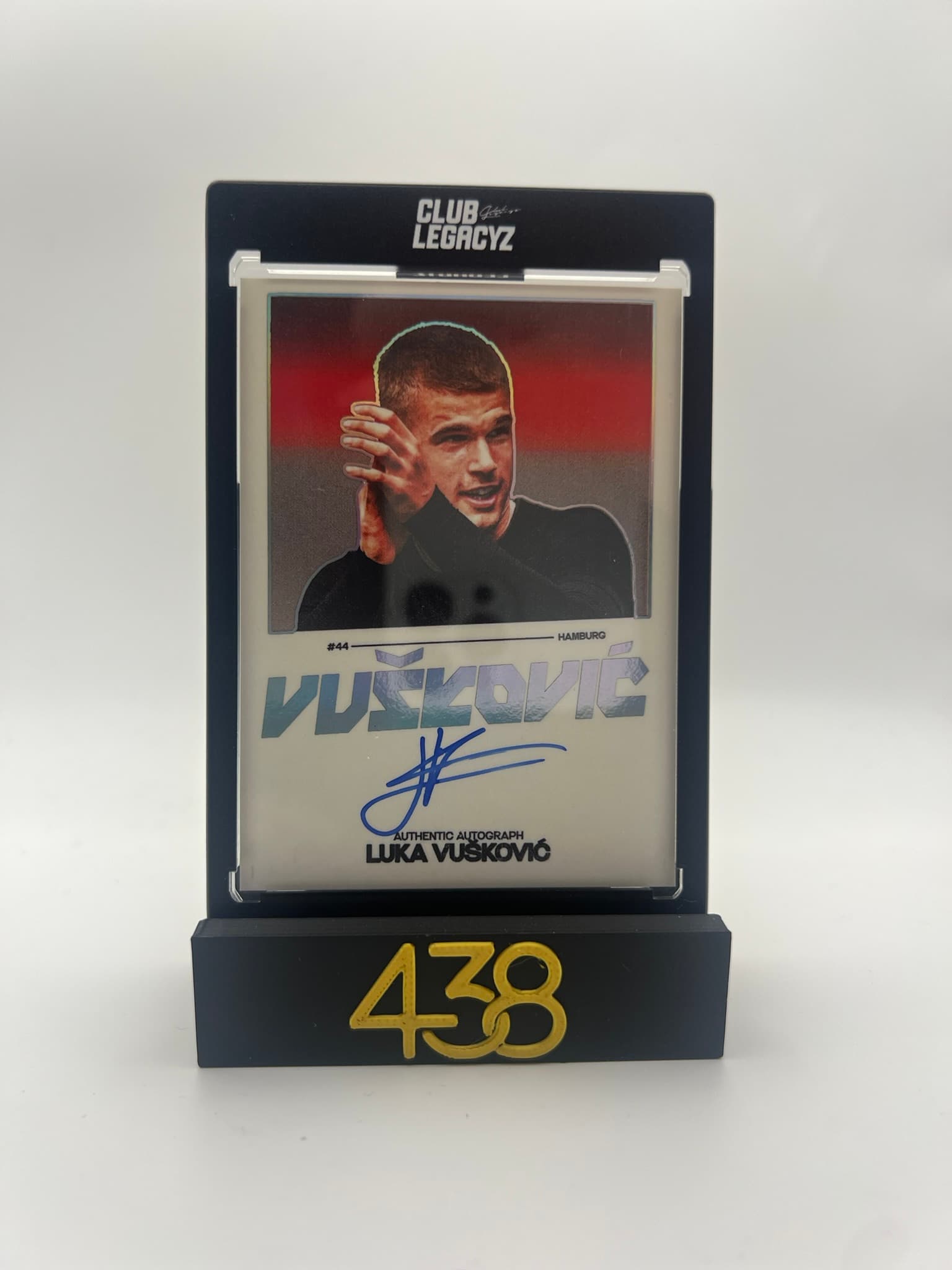 Club Legacyz Icons 3 - Luka Vuskovic Hyperframe On Card Autograph 4/10