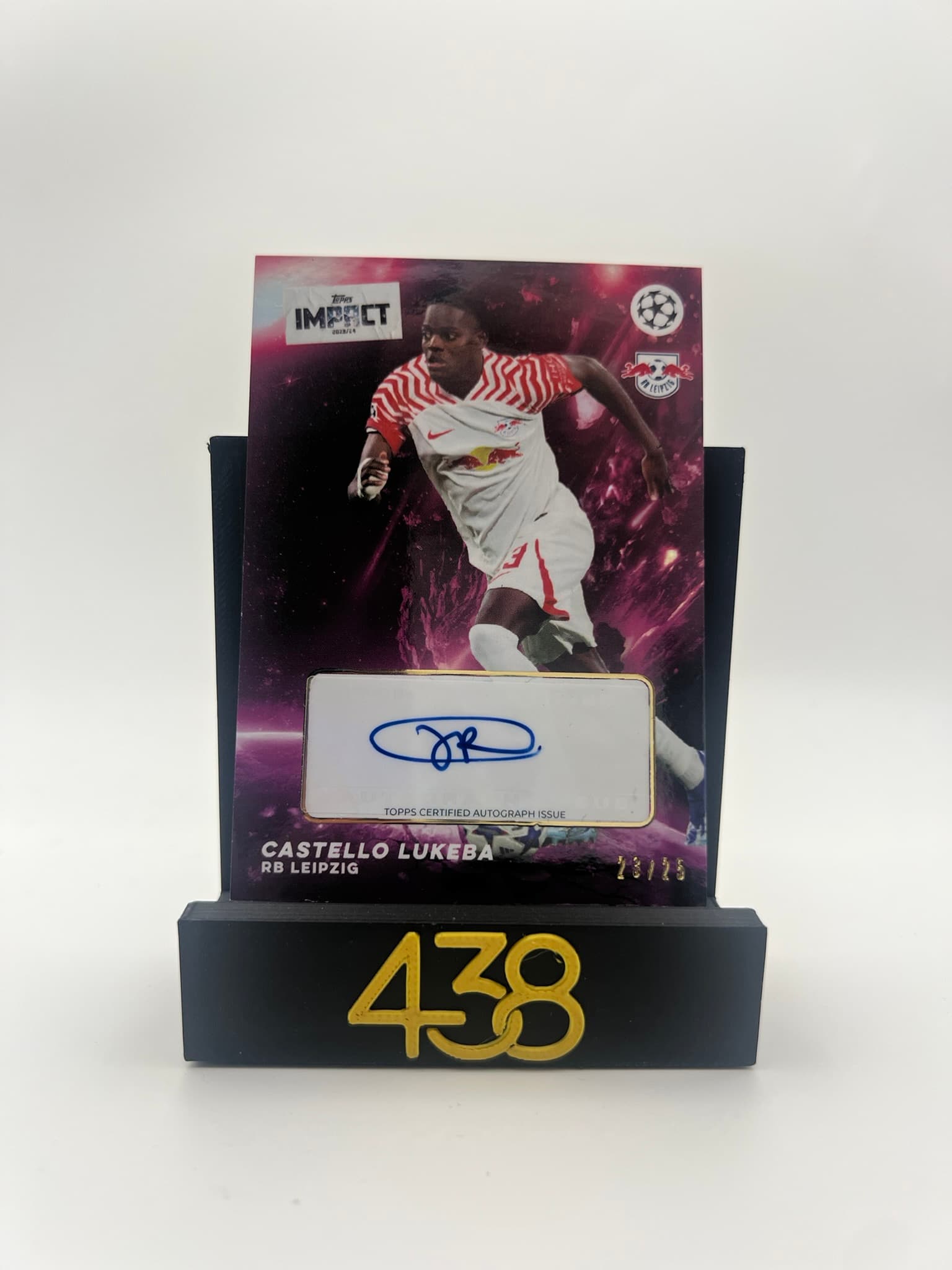 Castello Lukeba Purple Autograph 23/25