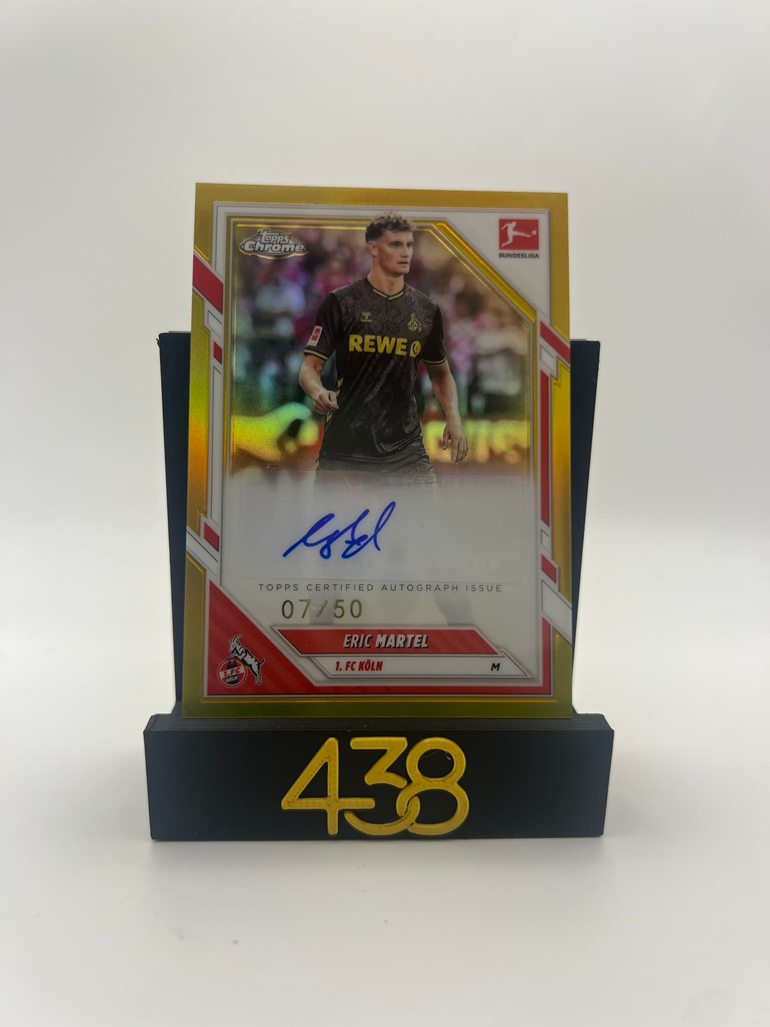 Eric Martel Gold Autograph 07/50