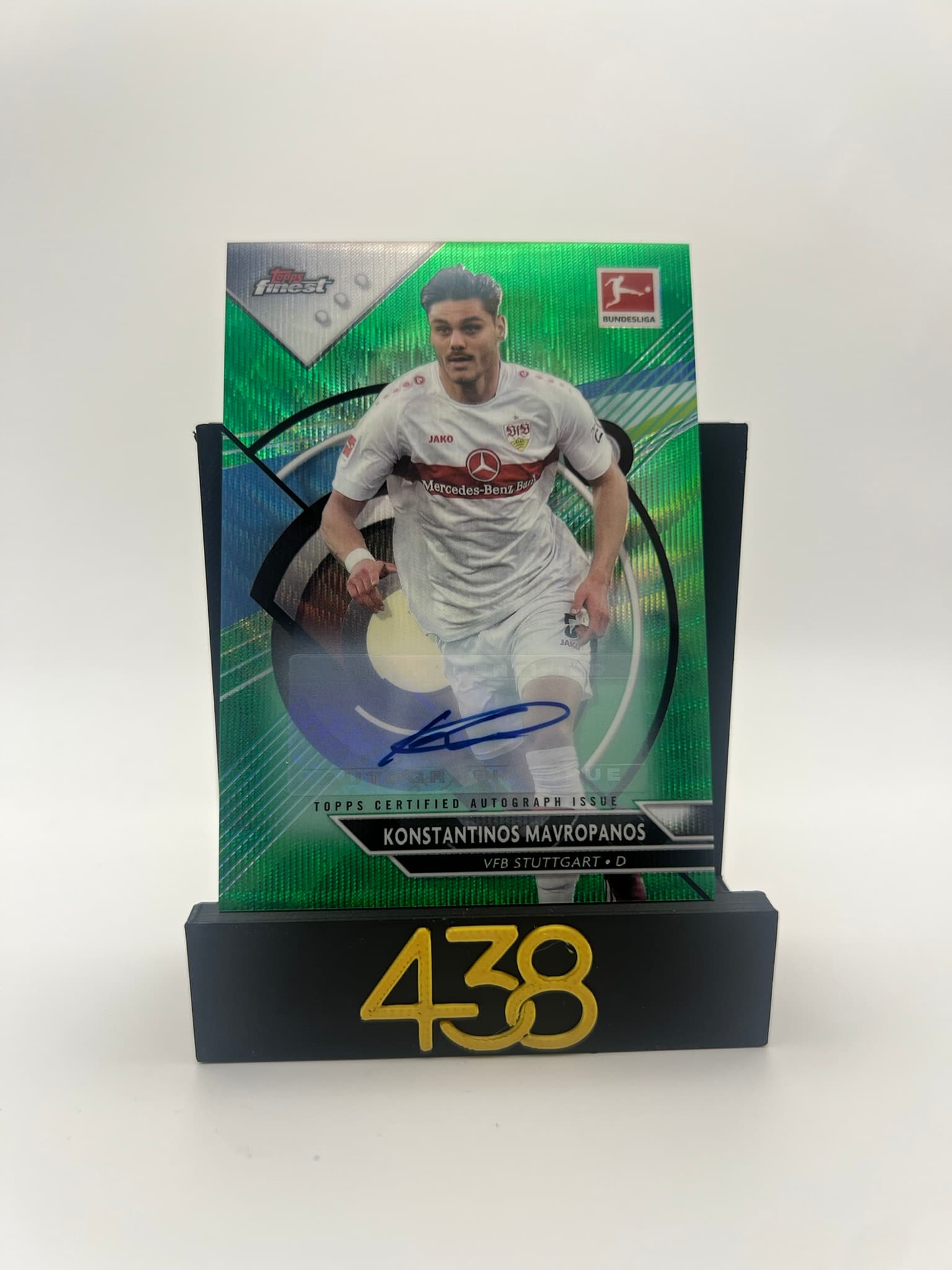 Konstantinos Mavropanos Green Autograph 22/30