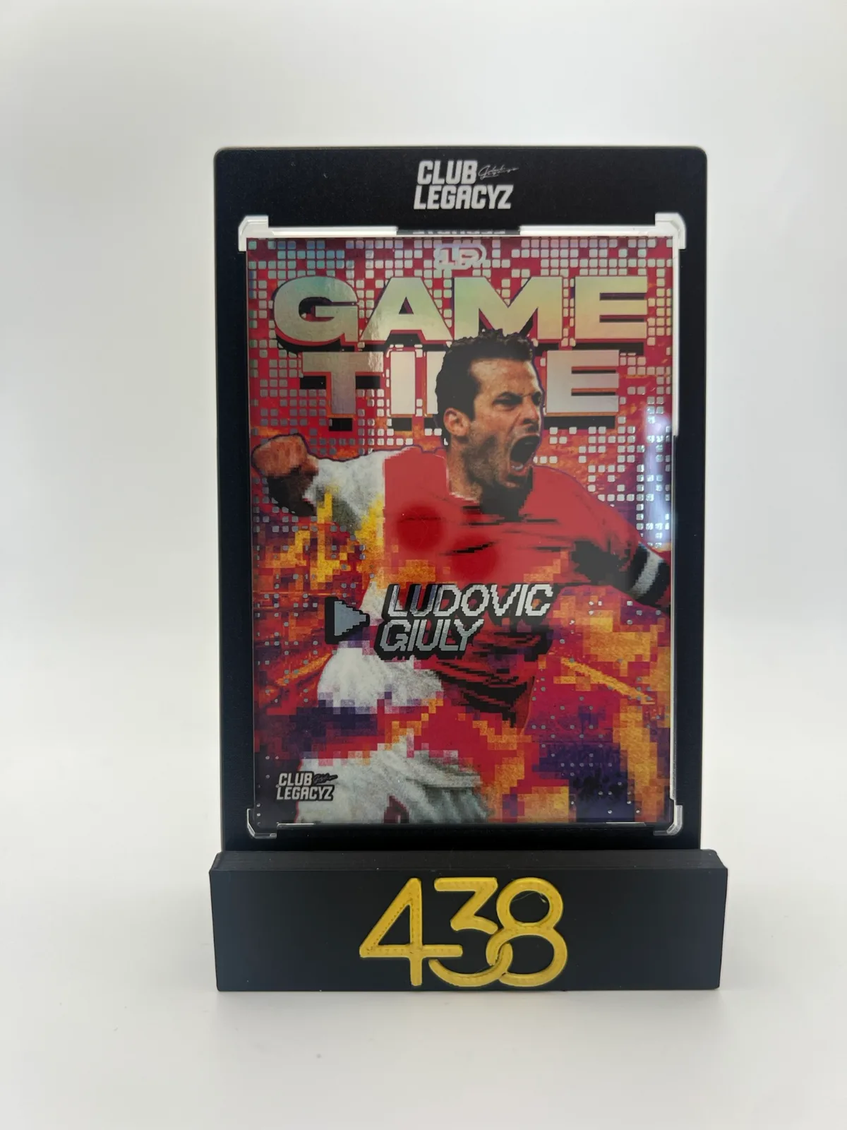 Club Legacyz Icons 3 - Ludovic Giuly Game Time Fast Finish 9/10