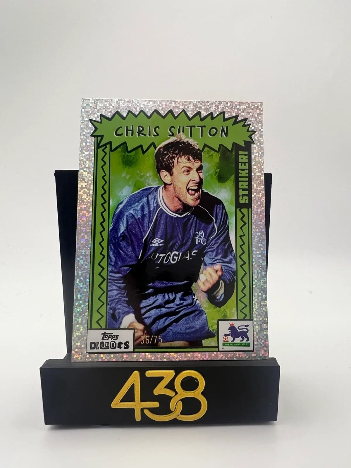 Topps Decades - Chris Sutton Sparkle Striker 36/75