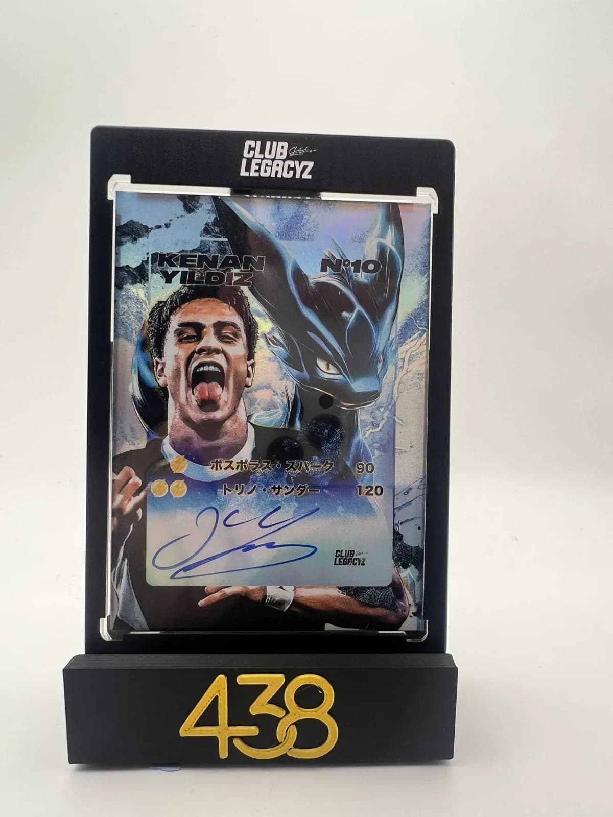Club Legacyz Icons 3 - Kenan Yildiz Legamon On Card Autograph 21/50