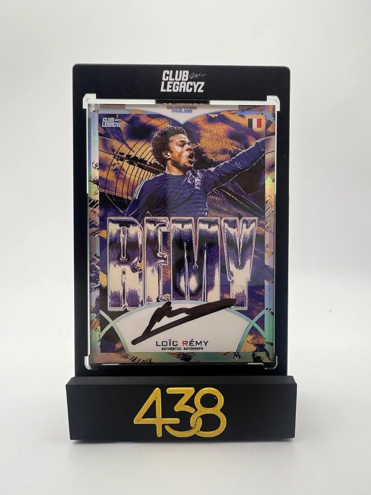 Club Legacyz Icons 2 - Loic Remy Electric Pulse On Card Autograph 02/10