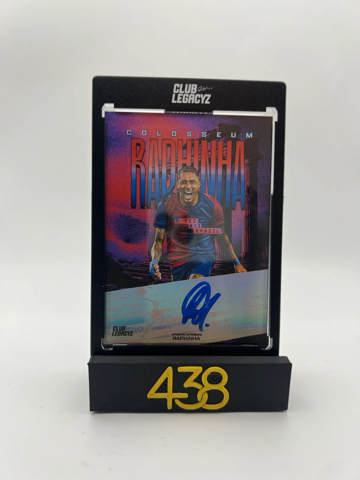 Raphinha Colosseum On Card Autograph 23/100