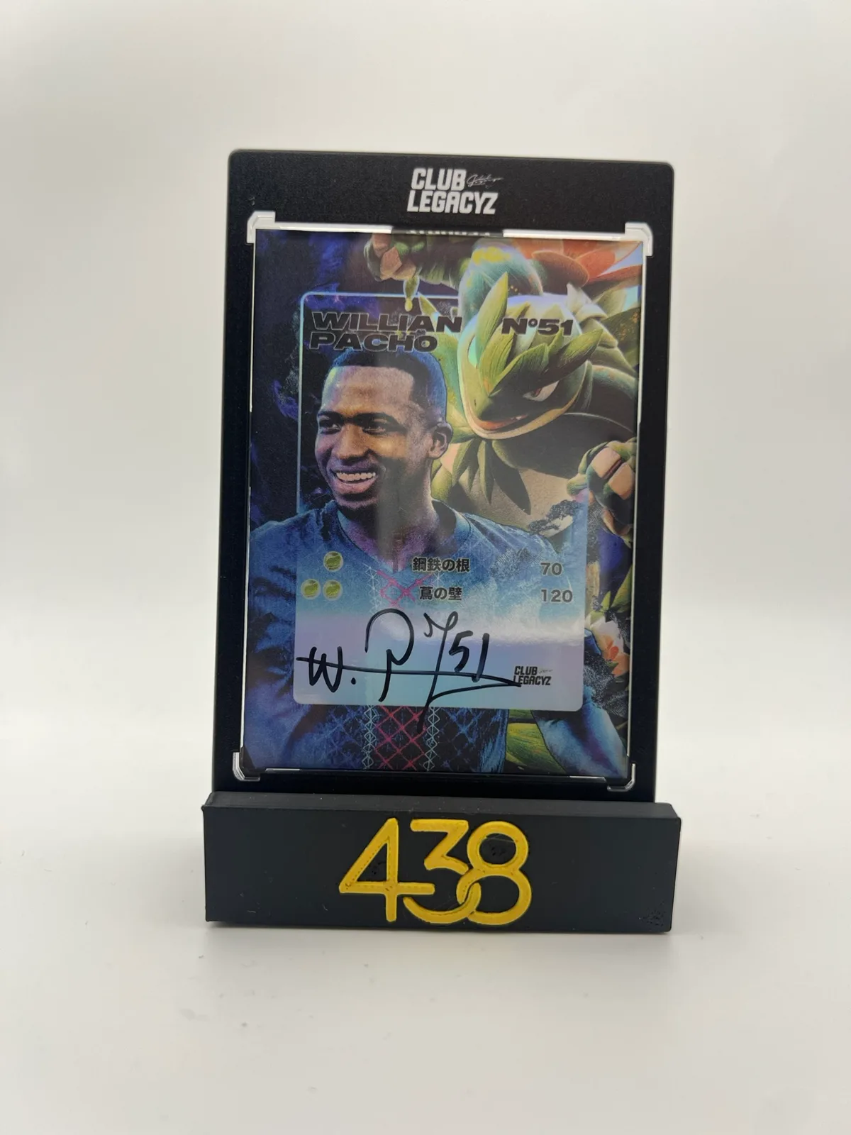 Willian Pacho Legamon On Card Autograph 4/50