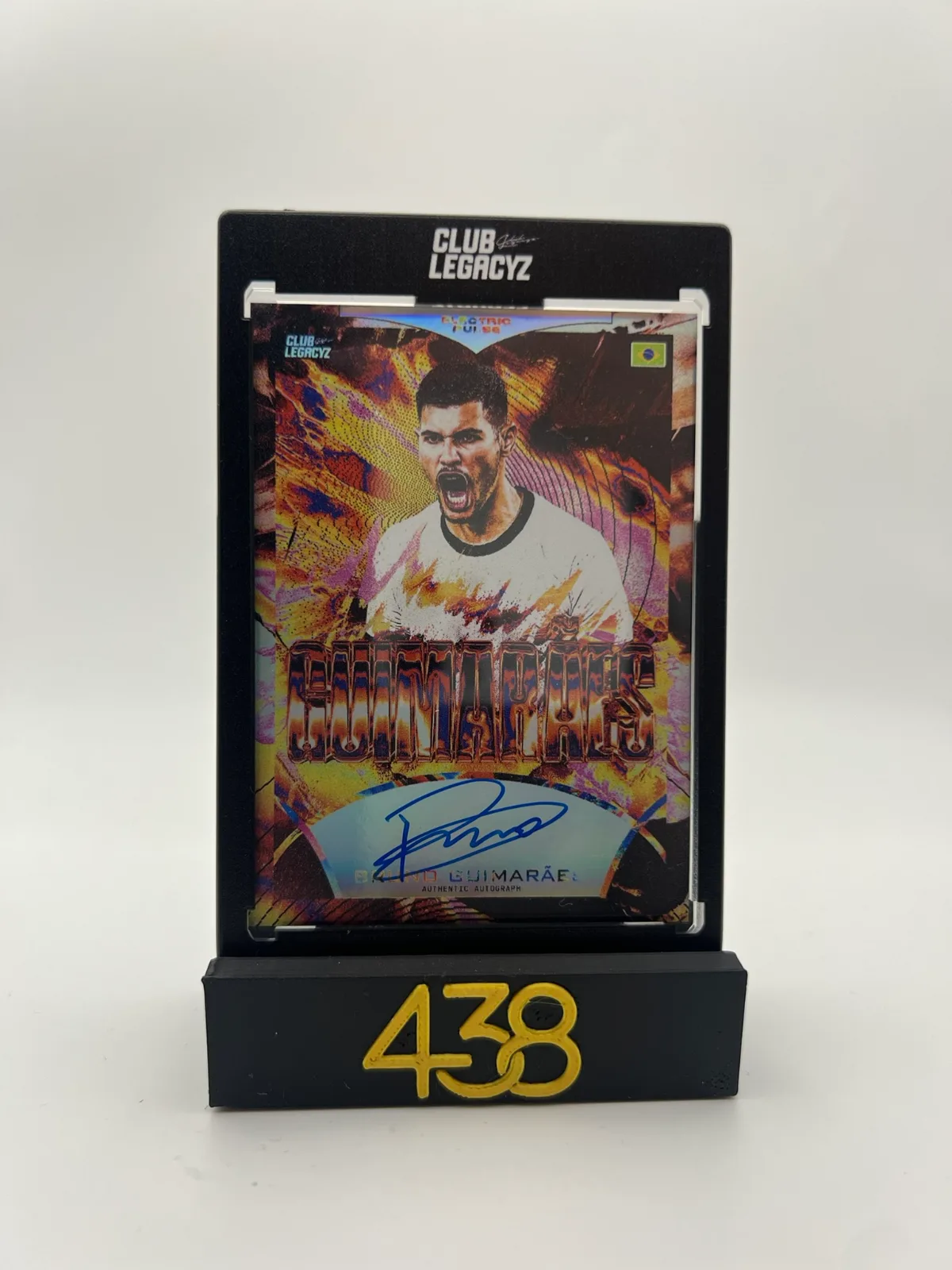 Bruno Guimaraes Electric Pulse On Card Autograph 7/100