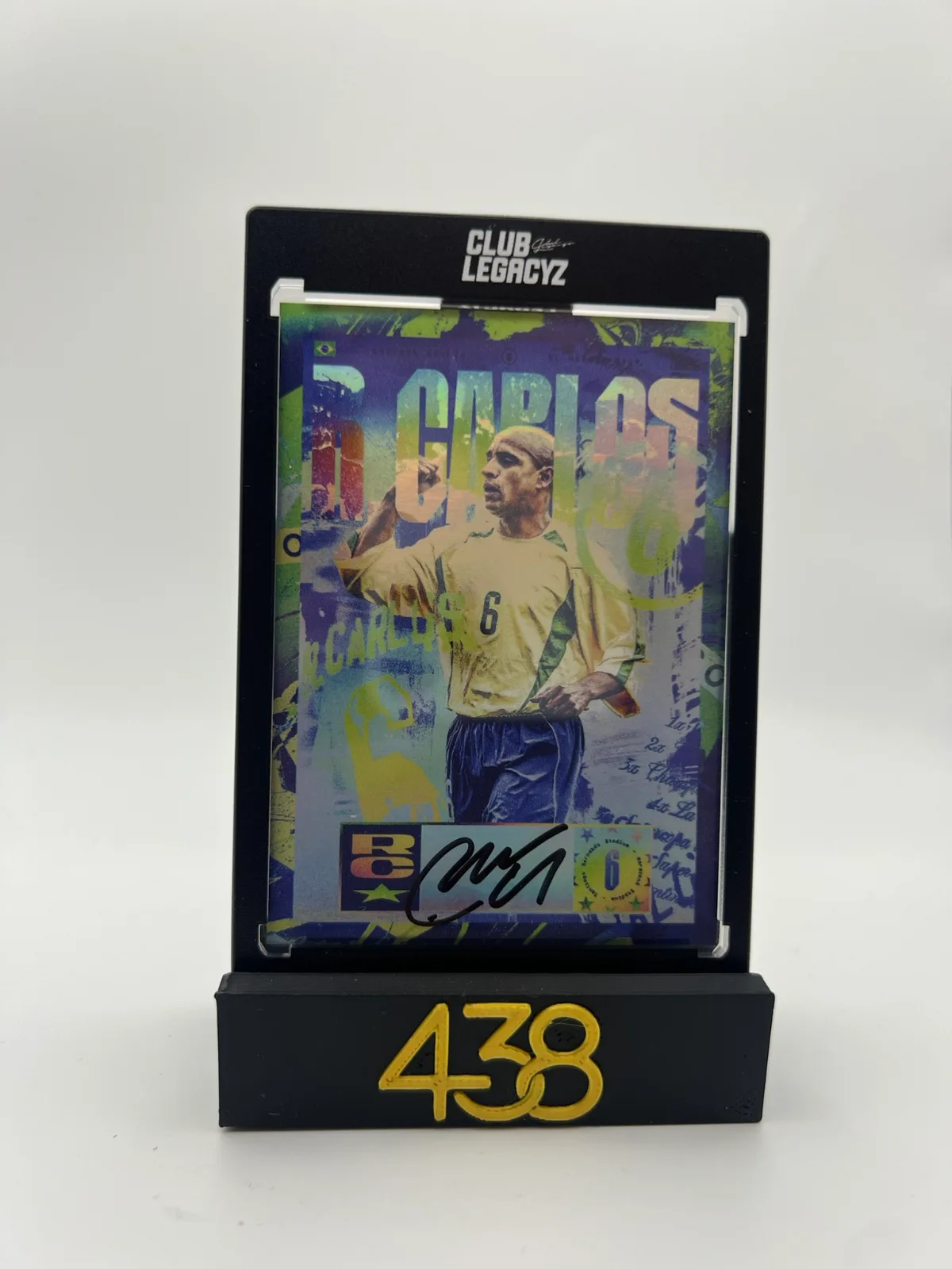 Club Legacyz Icons 2 - Roberto Carlos Power & Magic On Card Autograph 57/100