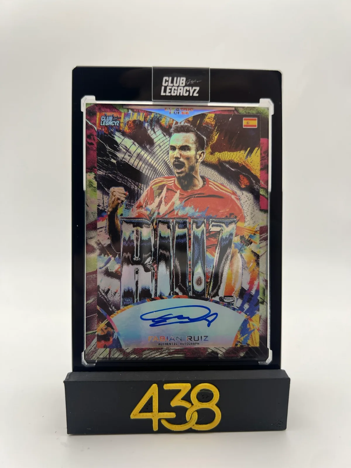 Fabian Ruiz Electric Pulse On Card Autograph 32/75