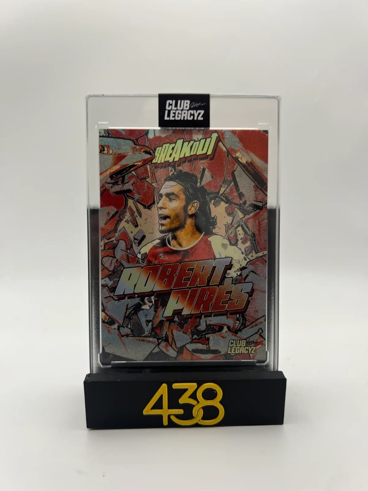 Club Legacyz Icons 3 - Robert Pires Breakout Explosive Burst 8/50