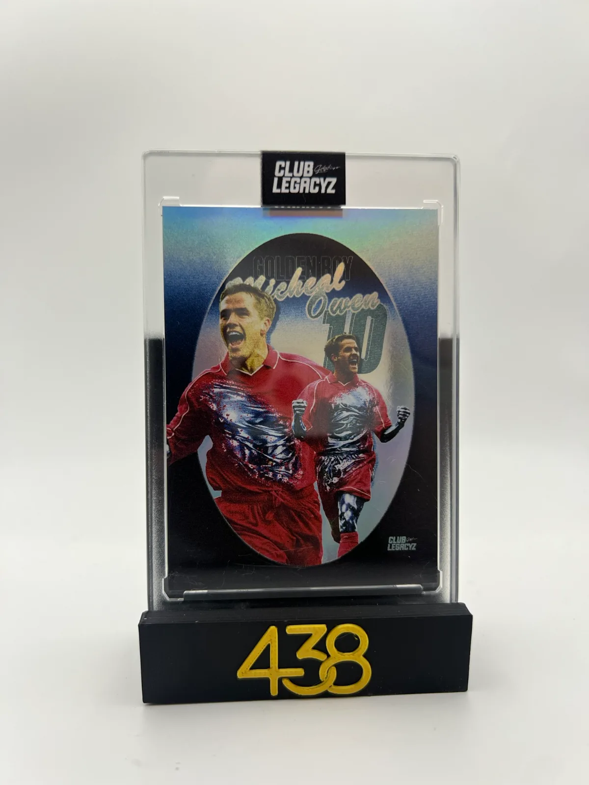 Club Legacyz Icons 3 - Michael Owen Chrome Neon Burst 20/50