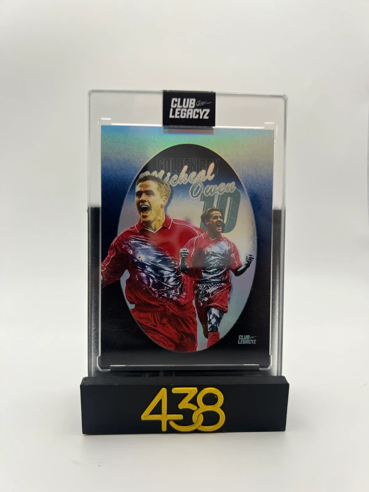Club Legacyz Icons 3 - Michael Owen Chrome Neon Burst 29/50