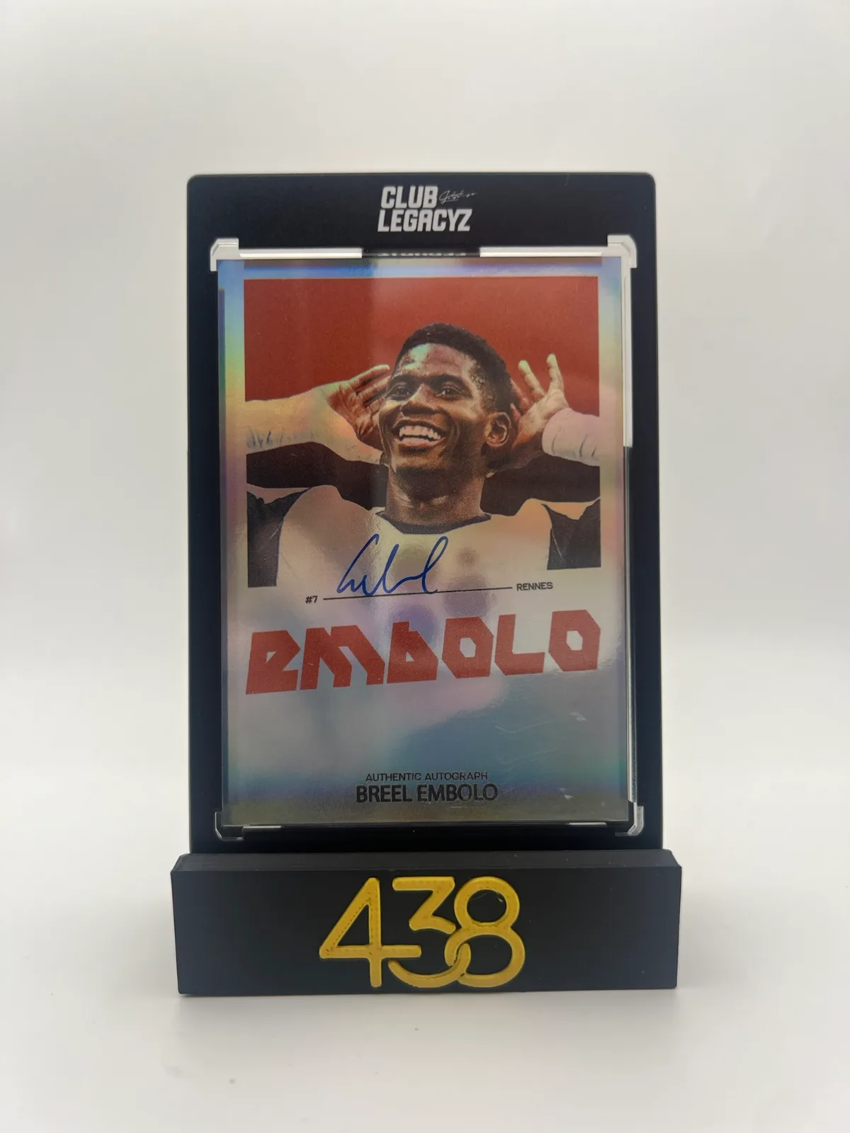 Breel Embolo Hyperframe On Card Autograph 32/100