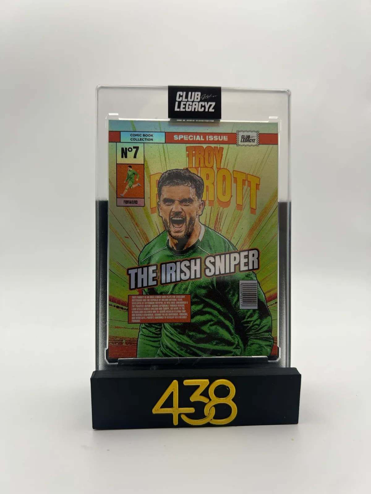 Troy Parrott Comic Book Irish Striker 95/100