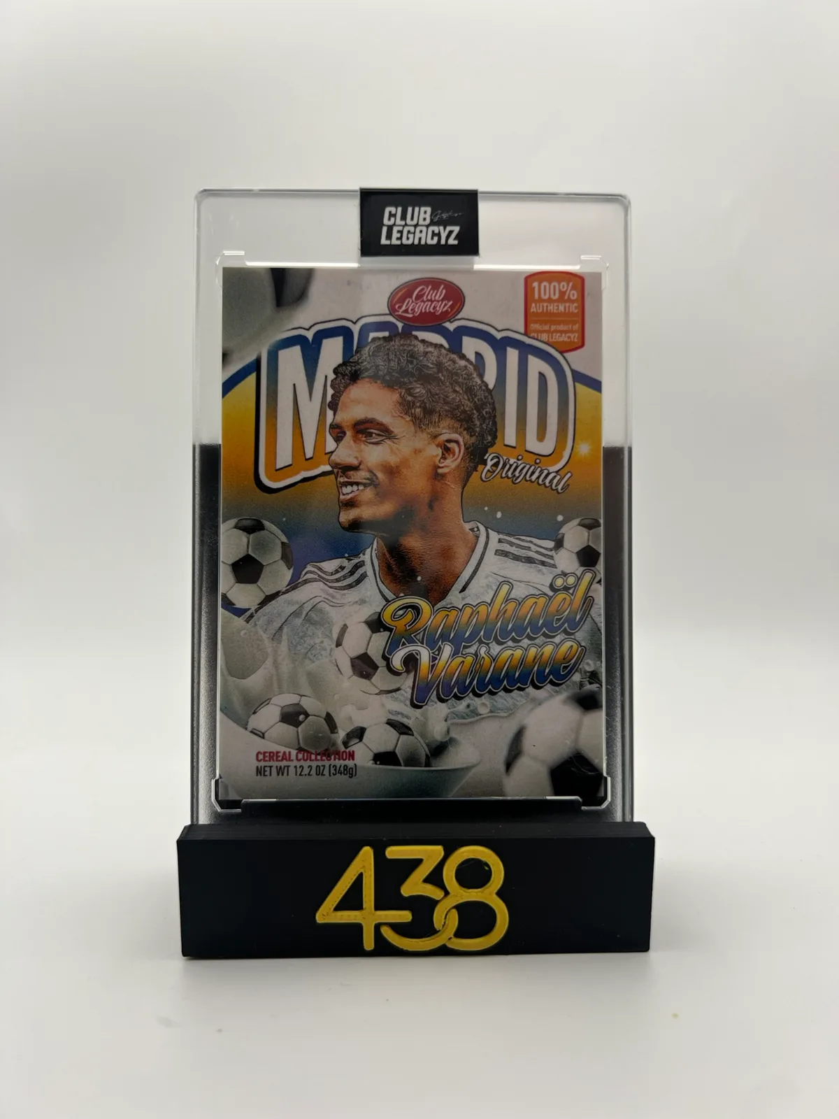 Raphael Varane Cereal Box Real Crunch 191/200