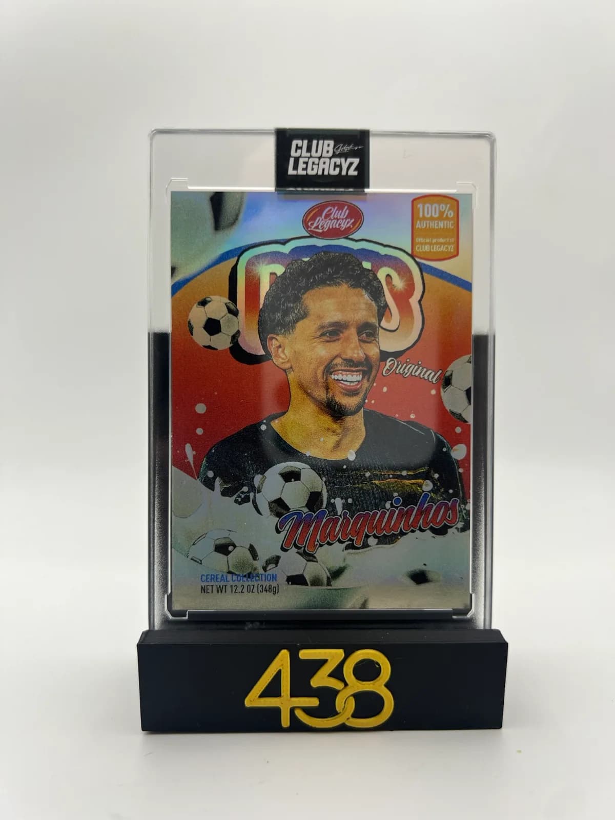Marquinhos Cereal Box Toasted Wallframe 50/50