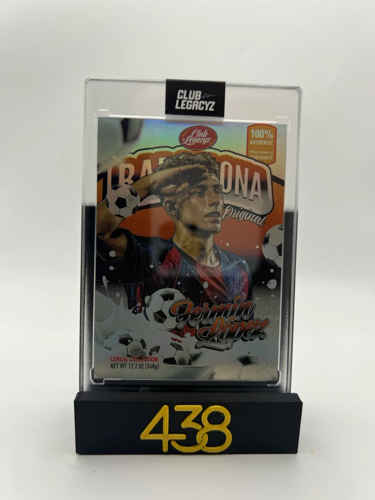 Fermin Lopez Cereal Box Kickstart Krunch 79/100