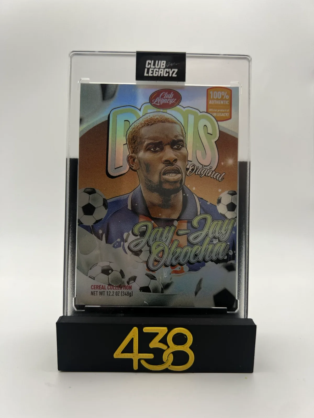 Jay-Jay Okocha Cereal Box Super Eagle Flakes 69/100