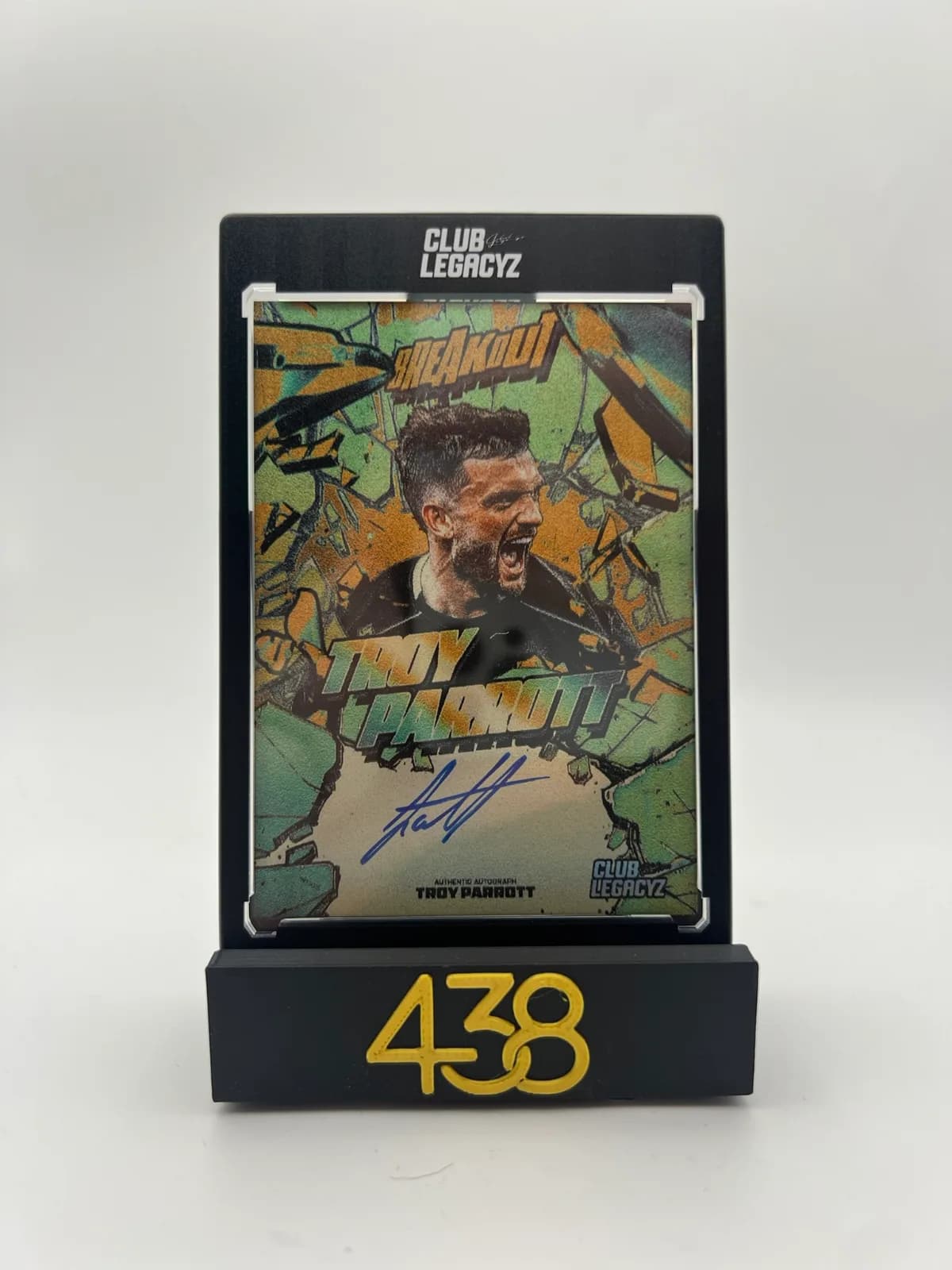 Troy Parrott Breakout On Card Autograph 7/50