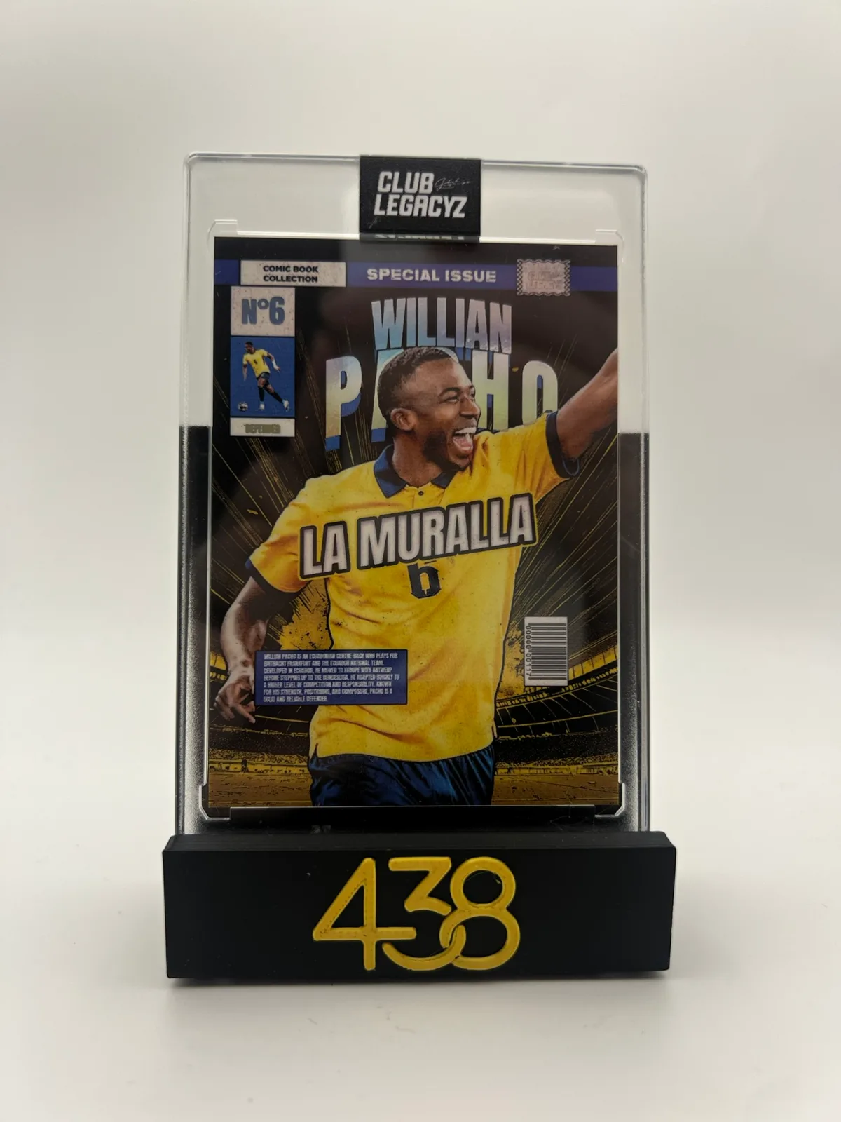 Willian Pacho Comic Book Quito Shield 8/25