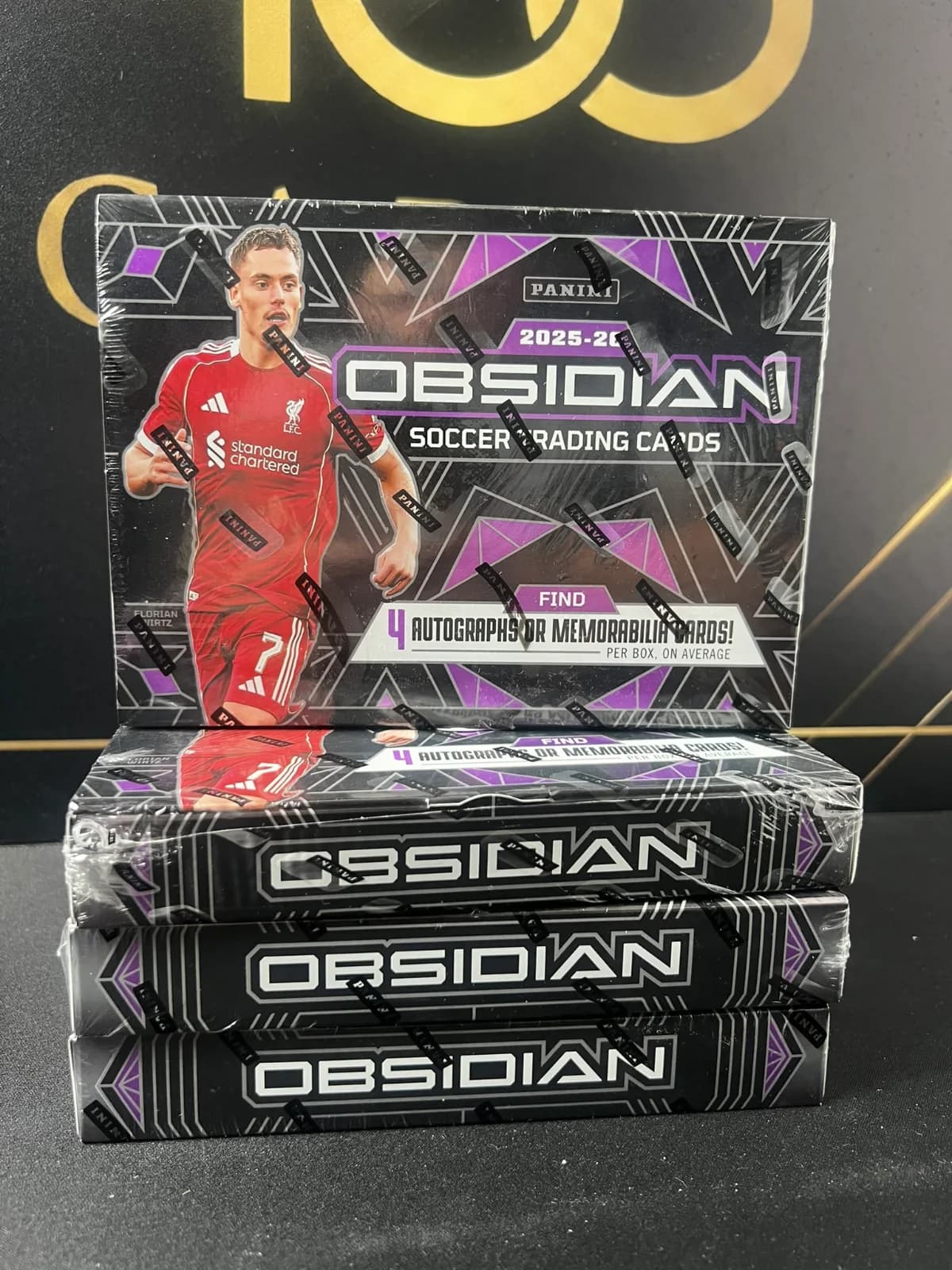 Panini Obsidian Soccer 2025/26 Sealed Hobby Box