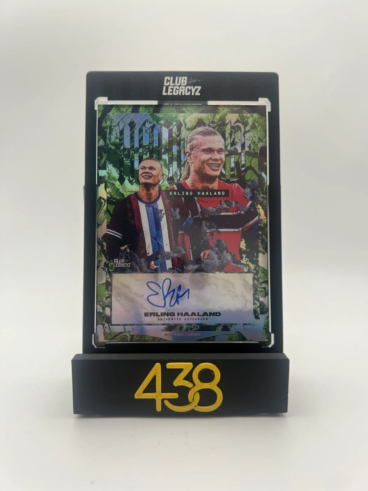 Erling Haaland Hyperwave On Card Autograph 29/50