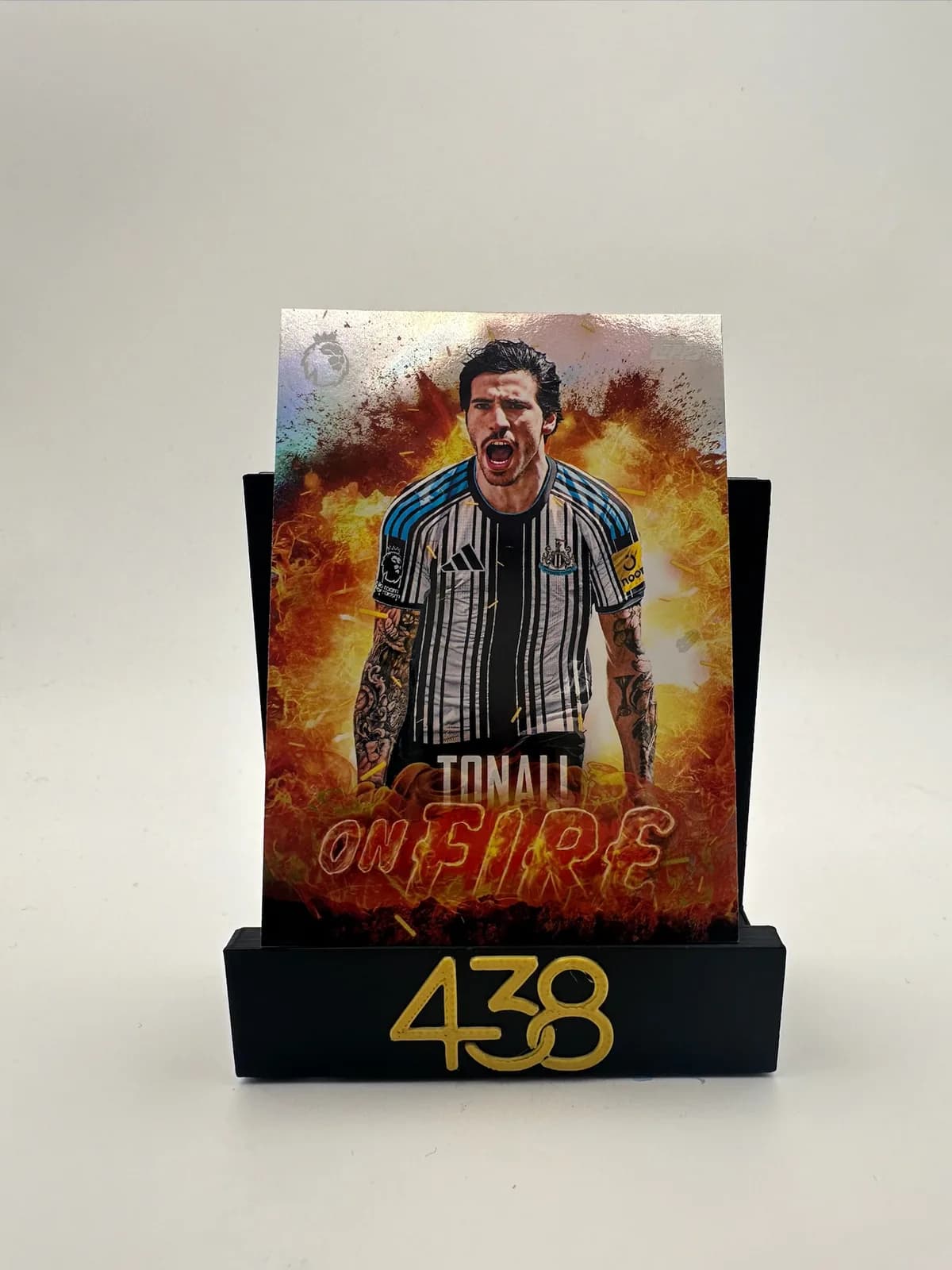 2026-27 Topps Premier League On Fire OF 3 Sandro Tonali Newcastle United Foil