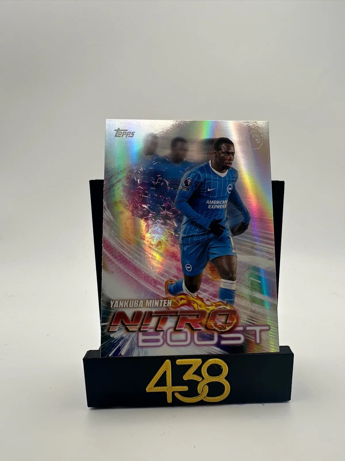 2026-27 Topps Premier League Nitro Boost NB 6 Yankuba Minteh Brighton Foil